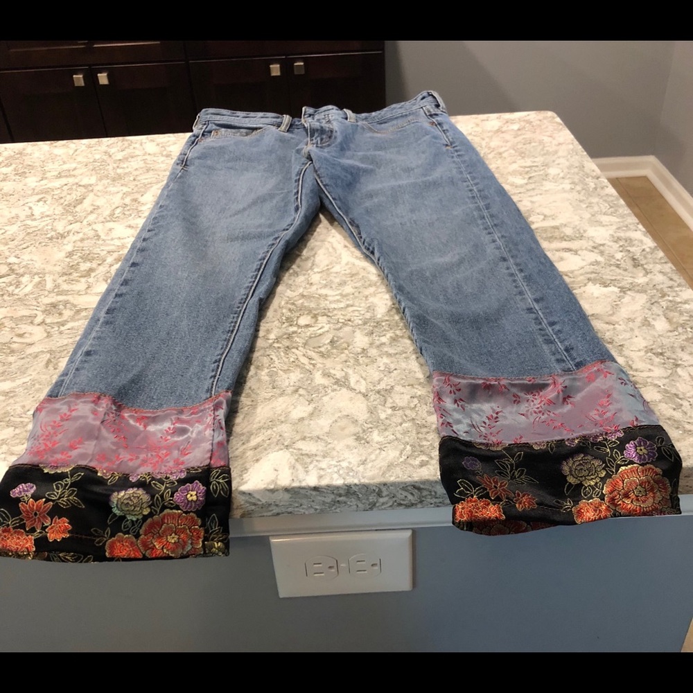 Indian-inspired Pilcro jeans from Anthropologie